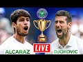 Djokovic vs Alcaraz Live Streaming | Wimbledon 2024 | Carlos Alcaraz vs Novak Djokovic Live