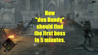 How to find the first boss in Demon's Souls PS5