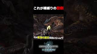 これが裸縛りの悲劇【MHW:IB】 #shorts #モンハン