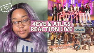 4EVE BOUTCHYA & ATLAS MY TREASURE REACTION LIVE