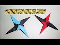 HOW TO MAKE SHURIKEN NINJA STAR EASY | ORIGAMI NINJA STAR INSTRUCTIONS