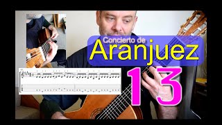 Rodrigo Guitar Concerto de Aranjuez - lesson 13 (Cadenza)