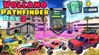 Off The Road V1.16 Volcano Map Day 2 Daily Pathfinder😍🤩|| OTR Pathfinder Earn Unlimited Coin😉🎁🔥