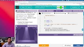 Code.org AP CSA U3L5 Storing Objects into Arrays