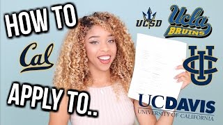 How To Apply / Transfer To UCLA, Berkeley, UCI & UCSB! 📚