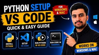 Complete VS Code + Python Setup Guide 2026 🚀 | Beginner Tutorial for Windows & Mac 🐍🔥