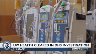 UW Health cleared in DHS investigation sparked by nurse complaints