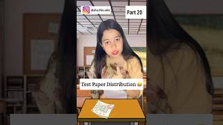 Exam Paper Distribution | School Days 😂 #comedy #funny #youtubeshorts #viral #school