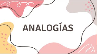 ANALOGÍAS