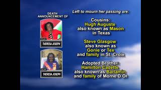 Theresa Joseph ~ Long Obituary