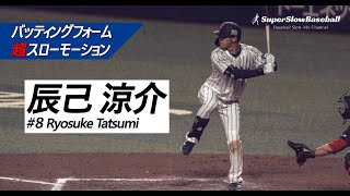 侍ジャパン・辰己涼介選手【スローで見るプロのバッティングフォーム】