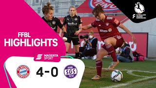 FC Bayern München - SGS Essen | Highlights FLYERALARM Frauen-Bundesliga 21/22