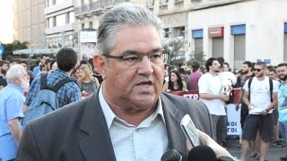 ΔΗΛΩΣΗ Δ. ΚΟΥΤΣΟΥΜΠΑ ΑΠΟ ΤΗ ΣΥΓΚΕΝΤΡΩΣΗ ΕΝΑΝΤΙΑ ΣΤΗ ΣΥΝΟΔΟ ΤΟΥ ΝΑΤΟ