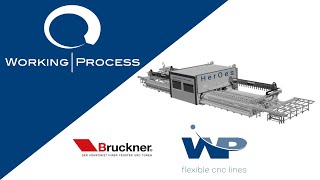 Working Process for Bruckner Fenster, installation completed ....