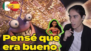 REACCIÓN a BRILLO/BRILLANTE 🇲🇽 Latino vs Español 🇪🇸 Moana 🦀