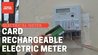 Card Type Smart Electric Meters , Plug - In Module Single Phase Electronic Meter in OMAN