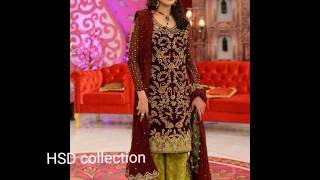 Good morning Pakistan ki host nida yasir bridal dress mai