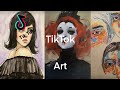 Art to cure your boredom 👩‍🎨😅￼- (TikTok Art Compilation)