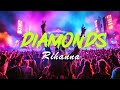 Rihanna - Diamonds  Remix (Lyrics) - TOMORROWLAND 2024 -  Top Electro House Hits