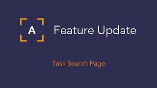 Feature Update :: Task Search Page