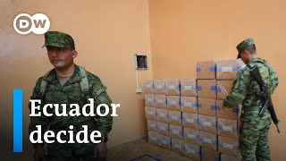 Ecuador: Noboa somete al voto popular su política de mano dura contra el crimen organizado