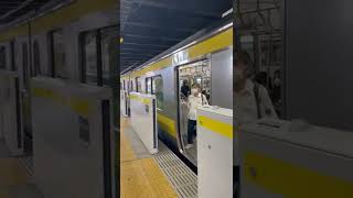 E231系0番台中央総武線経由中野行き西船橋駅発車