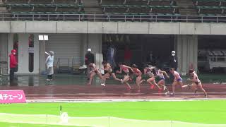 Women's 100m heat3 KUBOYAMA Haruna 11.95(+0.2) 18th Tajima Memorial Meet2021