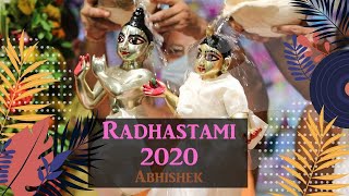 Sri Radhastami Abhisheka Ceremony in 4K for 2020 in Mayapur.