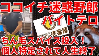 【バイトテロ炎上】ココイチ（CoCo壱番屋）でアルバイト店員がカレーに陰毛をふりかける→店は営業停止【バカッター】