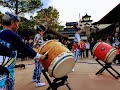 taiko drummers in Epcot back in Japan Pavillion 2023