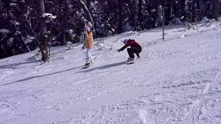 ２０１１年２月６日　チャオ御岳スノーリゾート　６匹のウサギちゃん