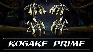 Warframe Weapon Encyclopedia - Kogake Prime (2022)