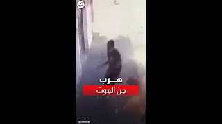 فلسطيني ينجو من موت محقق في مدينة غزة