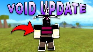 First Look At The Void Dimension Roblox Booga Booga