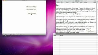 Max MSP Tutorial 04b1: The [buffer~] object