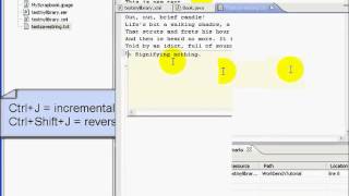 Using the Eclipse Workbench - Lesson 5