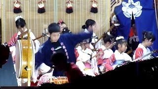 【沖端水天宮祭り 70】 舟舞台で'オランダ囃子'を奉納！