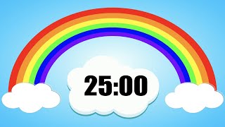 25 Minute Rainbow Timer.
