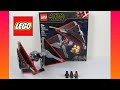 Lego Star Wars Sith Tie Fighter Speed build-Set 75272