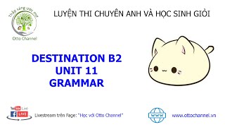 Hướng Dẫn Chi Tiết Destination B2 - Unit 11 - Grammar