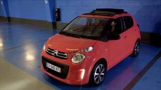 Citroën C1 Airscape : Hvordan åbner man taget?