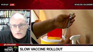 Reaction to slow vaccine rollout in SA: Prof. Alex van den Heever