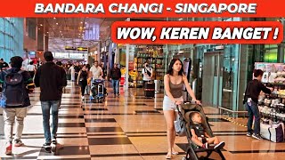 JALAN-JALAN DI BANDARA INTERNATIONAL CHANGI SINGAPORE MAMPIR KE JEWEL#changiairport