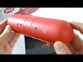 beats pill 2.0 and beats pills dude in red unboxed