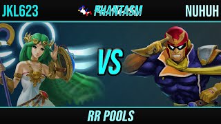 WEIRD | JKL623 (Palutena) vs Nuhuh (Captain Falcon) - Phantasm 167 RR Pools