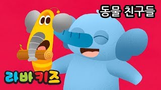 동물친구들  | 신나는 라바키즈 동요 | 동물원 갈 때 들으면 좋은 노래 | 동물 노래