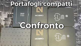 Portafogli compatti, Confronto