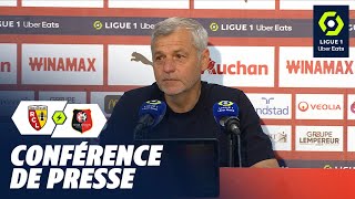 Conférence de presse RC LENS - STADE RENNAIS FC (1-1) / 2023-2024