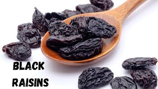 Homemade Black Raisins Good For Health,Skin \u0026 Hair | Kismis | Kishmish Recipe  | Desert Food Feed