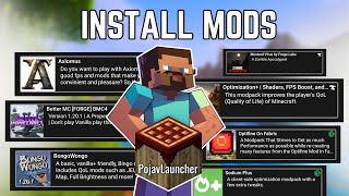 How To Install Any Mods in PojavLauncher